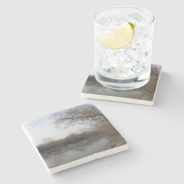 Ive vid vintern stenunderlägg