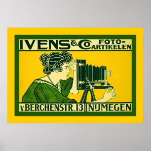Ivens & Co. Foto Artikel en ~ Dutch Vintage Poster