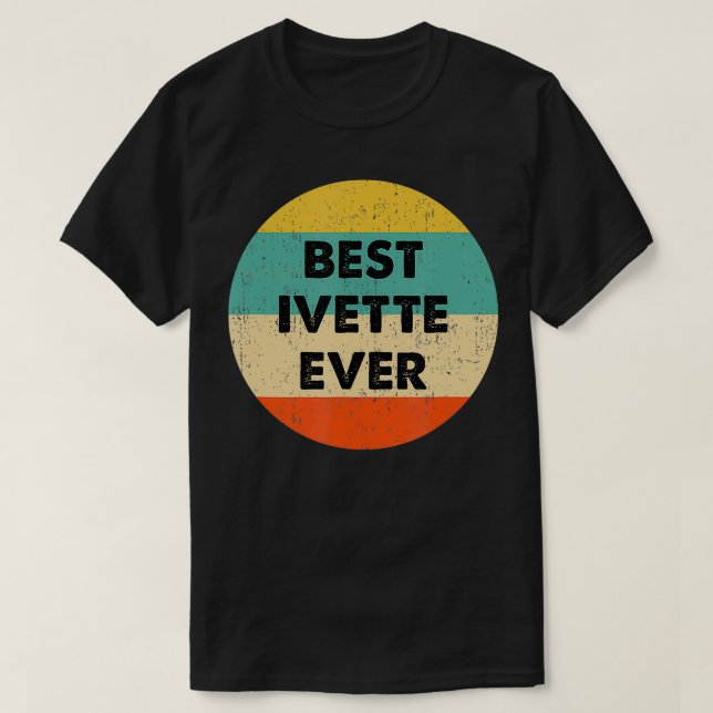 Ivette Namn T Shirt (Design framsida)