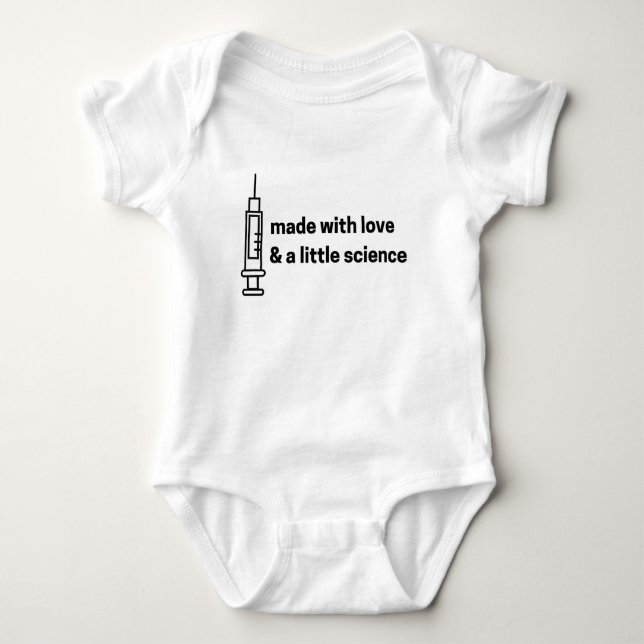 IVF Baby Bodykostymer T Shirt (Framsida)