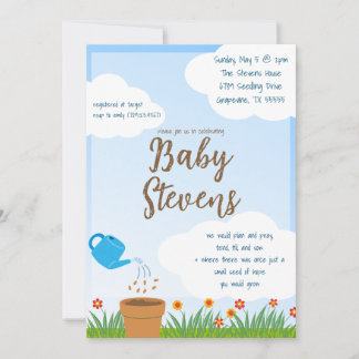 IVF Garden Babyduschinbjudan Inbjudningar