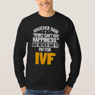 Ivf In vitro-fertilisering Fertilitet Ägg Embryo R T Shirt