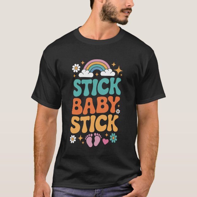IVF In vitro-fertilisering överföringsdag fertilit T Shirt (Framsida)