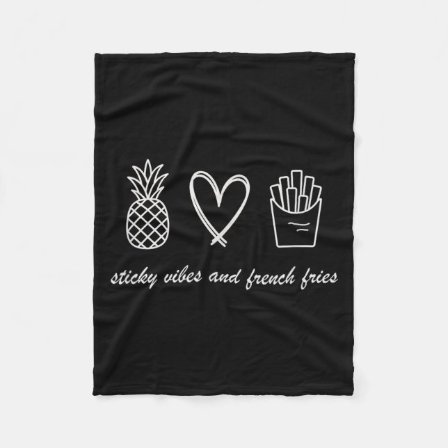 Ivf Mom Pregnancy Transfer Day Sticky Vibes &amp;  Fleecefilt (Framsidan)