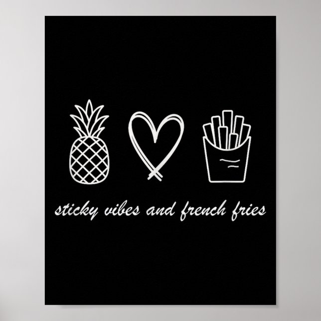 Ivf Mom Pregnancy Transfer Day Sticky Vibes &amp;  Poster (Framsidan)