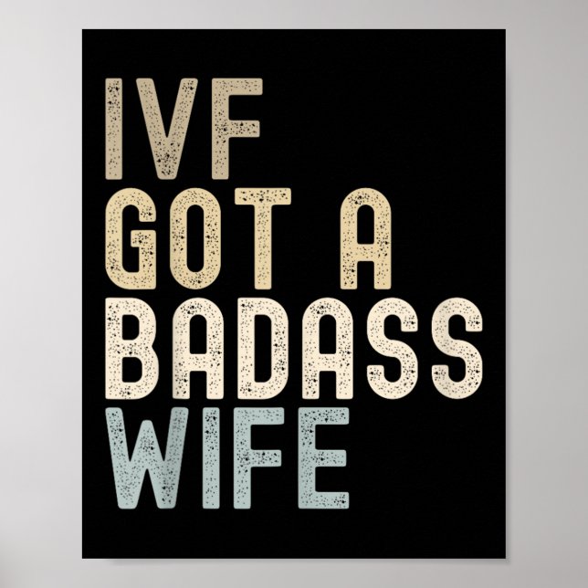Ivf Pappa, Ivf Har A Bad fru Poster (Framsidan)
