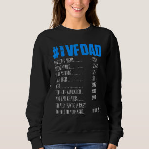 Ivf Survivor Warrior Pappa Pris Transfer Day Infer T Shirt