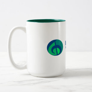 IVH-Logotyp 2-Ton Mugg - Hunter Grönt