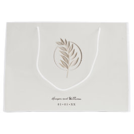 Ivory 3d twig bröllop