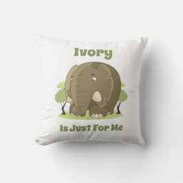 Ivory är bara för mig kudde