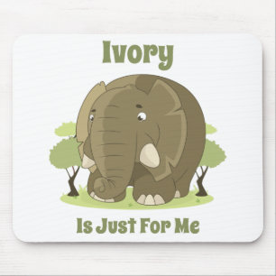 Ivory är bara för mig Mousepad Musmatta