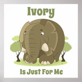Ivory är bara för mig poster