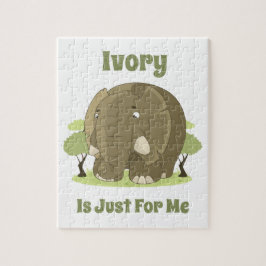 Ivory är bara för mig. pussel