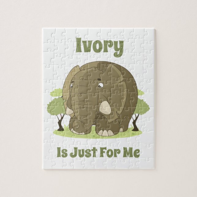 Ivory är bara för mig. pussel (Vertikal)