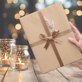 Ivory Beige Wrapping Papper Presentpapper