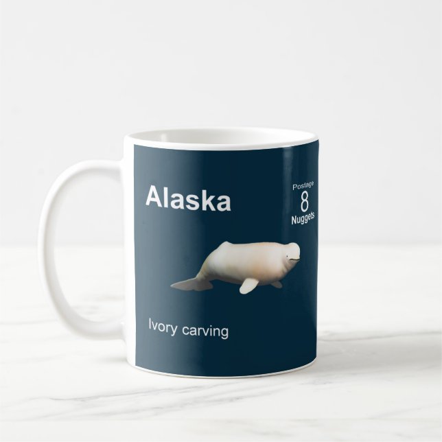 Ivory Beluga Kaffemugg (Vänster)