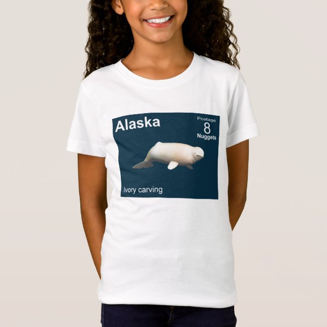 Ivory Beluga T Shirt (Framsida)