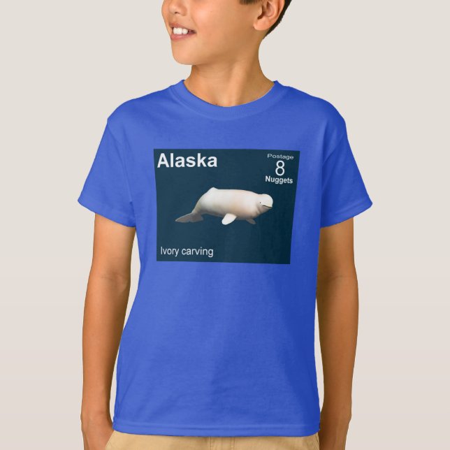 Ivory Beluga T Shirt (Framsida)
