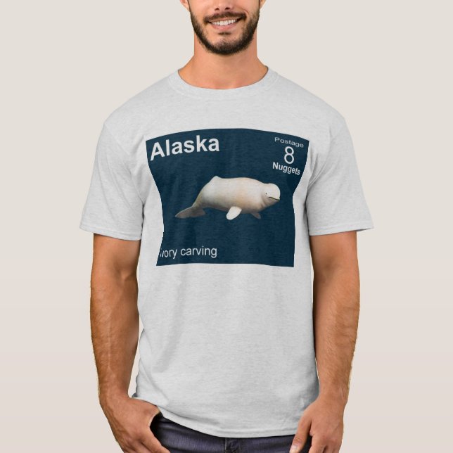 Ivory Beluga T Shirt (Framsida)