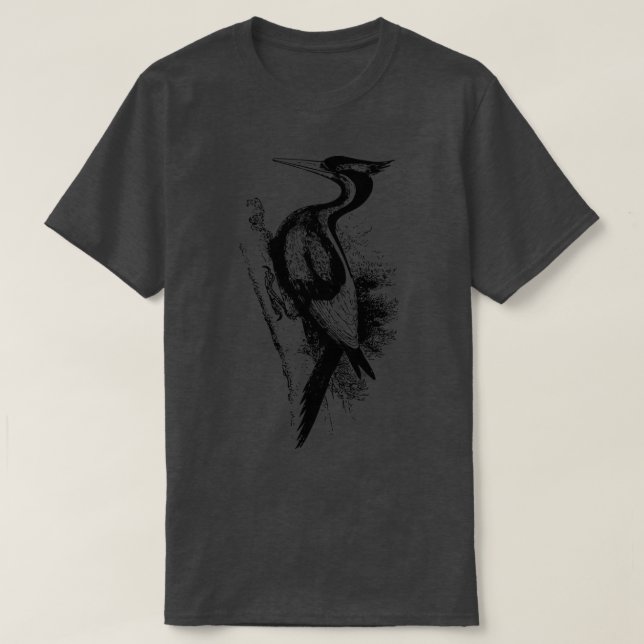Ivory Billed Woodpecker T Shirt (Design framsida)