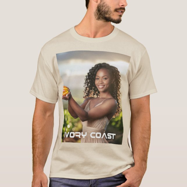 IVORY COAST - COCOA T SHIRT (Framsida)