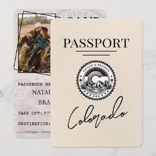 Ivory Colorado Passport sparar datum Spara Datumet