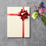 Ivory Cream Solid Färg | Klassisk | ELEGANT Presentpapper<br><div class="desc">Ivory Cream Solid Färg | Klassisk | ELEGANT | TRENDIG | SNYGGT | Gått</div>