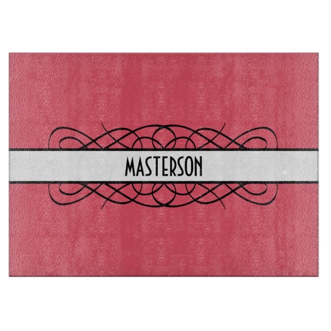 Ivory Deco Flourish Cutter Board (Framsidan)