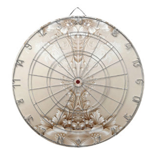 Ivory Flowers Dartboard Darttavla