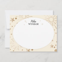 Ivory Glitter Stars och Fireworks