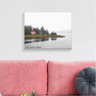 Ivory Island Lightstation Canvastryck