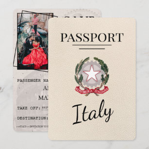 Ivory Italien Passport Spara Datumet