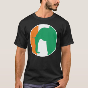 Ivory Kusten Elephant Ivorian National Animal Flag T Shirt