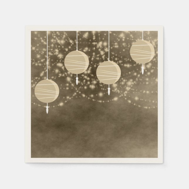 Ivory Lanterns Pappersservett (Framsidan)