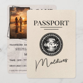 Ivory Maldives Passport Spara datum Datumet