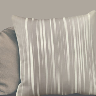 Ivory Metallic Rand Kudde