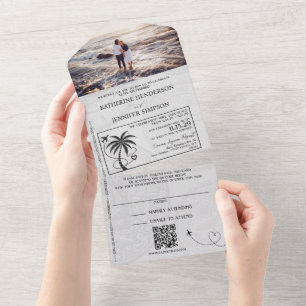 Ivory Mexico Passport Bröllop