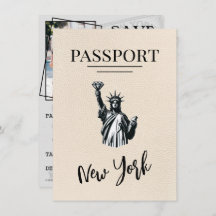 Ivory New York City Passport Spara datum