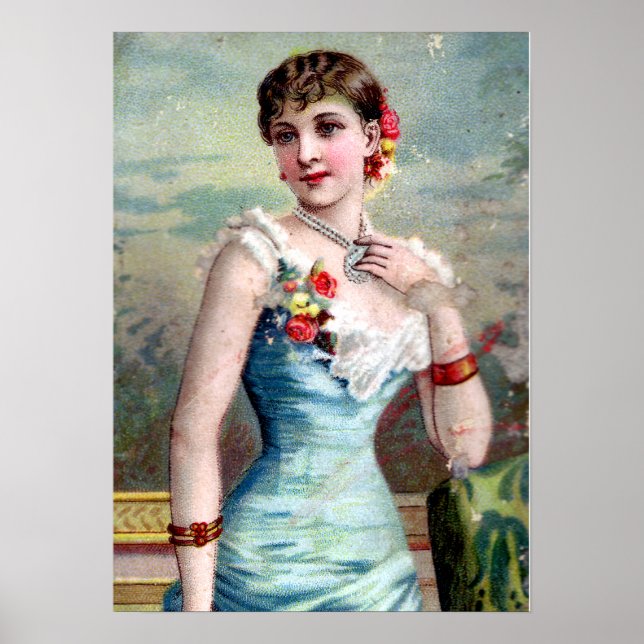 IVORY ON FLOWERS (mitten av 1900-talet) Poster (Framsidan)