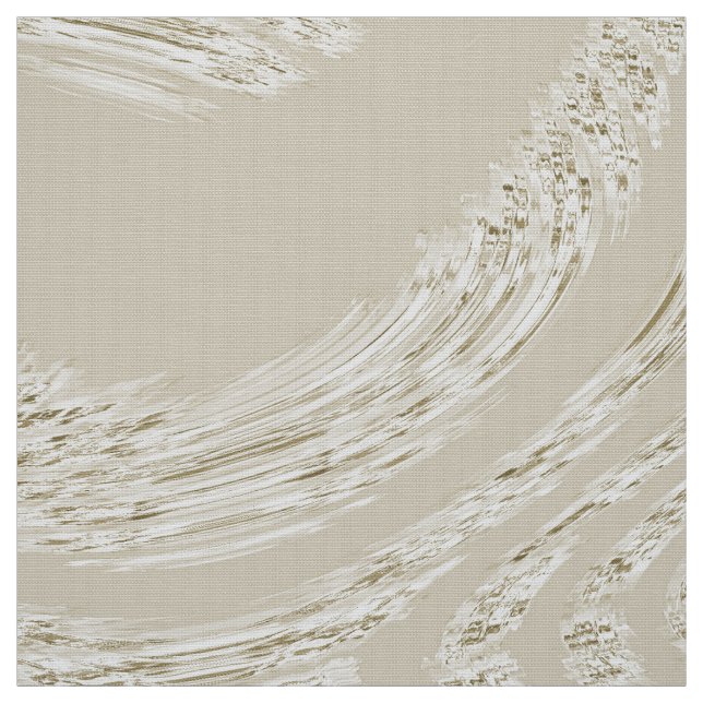 Ivory Polyester Poplin Fabric Tyg (Provkarta)