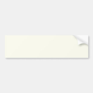 Ivory Solid Färg Bildekal