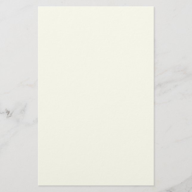 Ivory Solid Färg Brevpapper (Framsida)