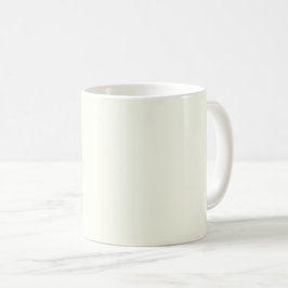 Ivory Solid Färg Kaffemugg