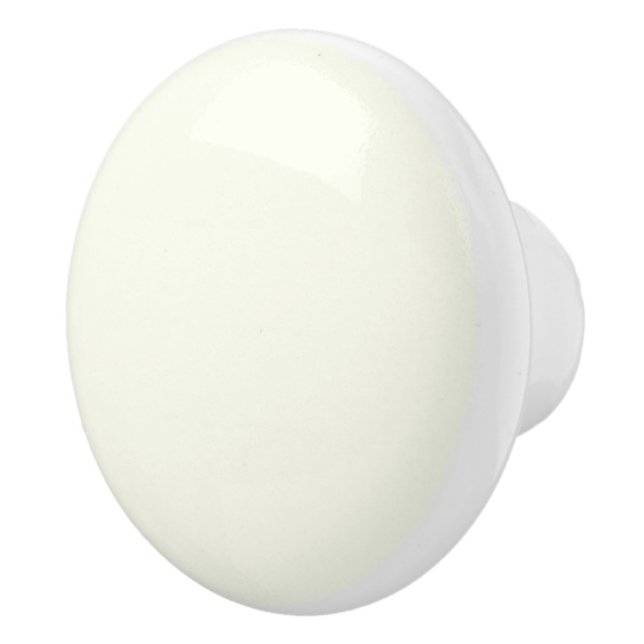 Ivory Solid Färg Knopp (Höger)