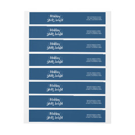 Ivory Starry Skapar Spirits Bright Helgdag Etikettband