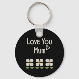 IVORY VINES - Botaniska Nyckelringen Mors dag Nyckelring