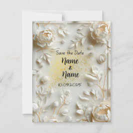 Ivory Wedding-inbjudan