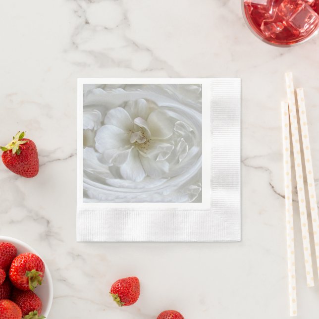 Ivory White Pappersservett (Insitu)