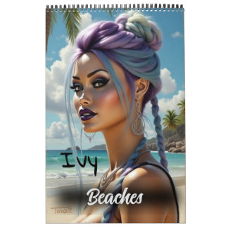 Ivy Beacher Pinup Collectable Art Calendar Kalender