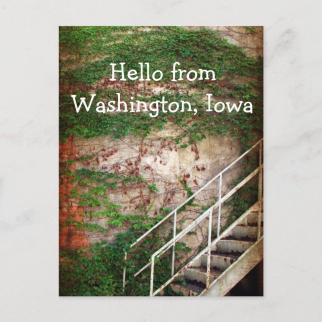 Ivy, Brick och Trappor Vykort (Framsida)